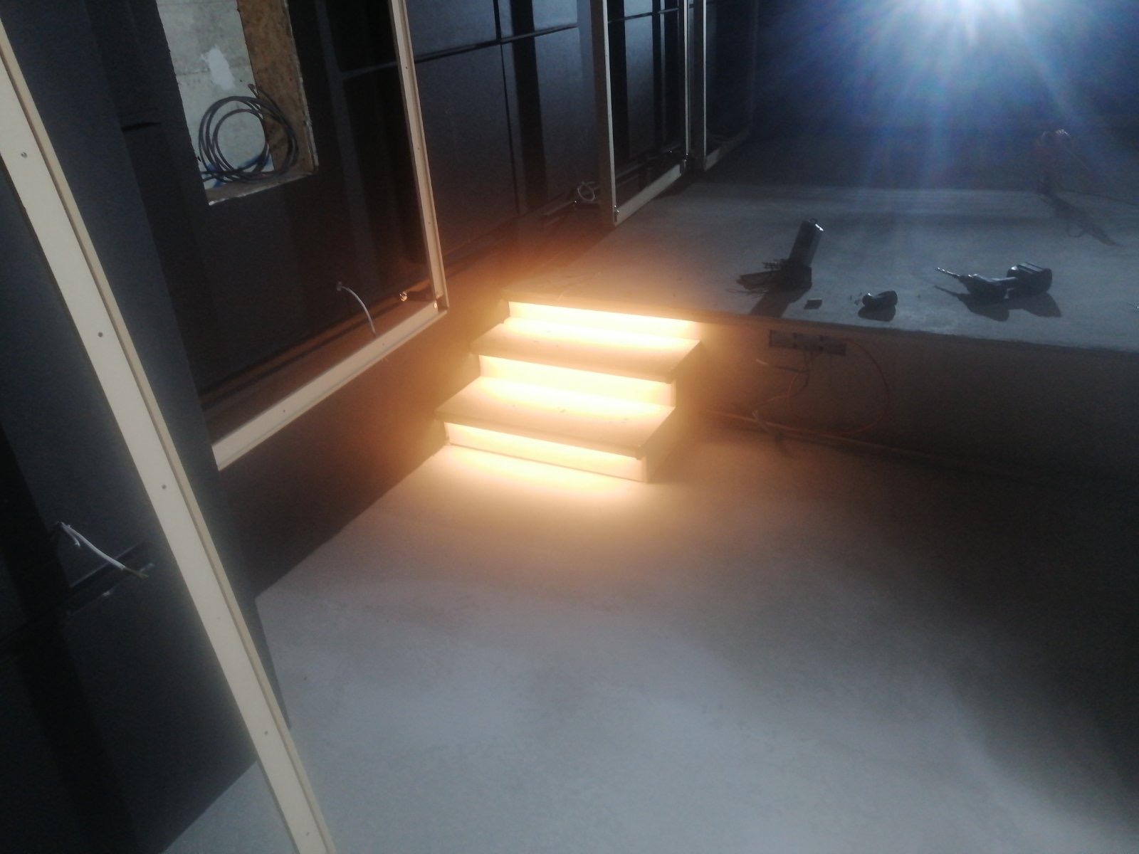 Cinema lighting detail
