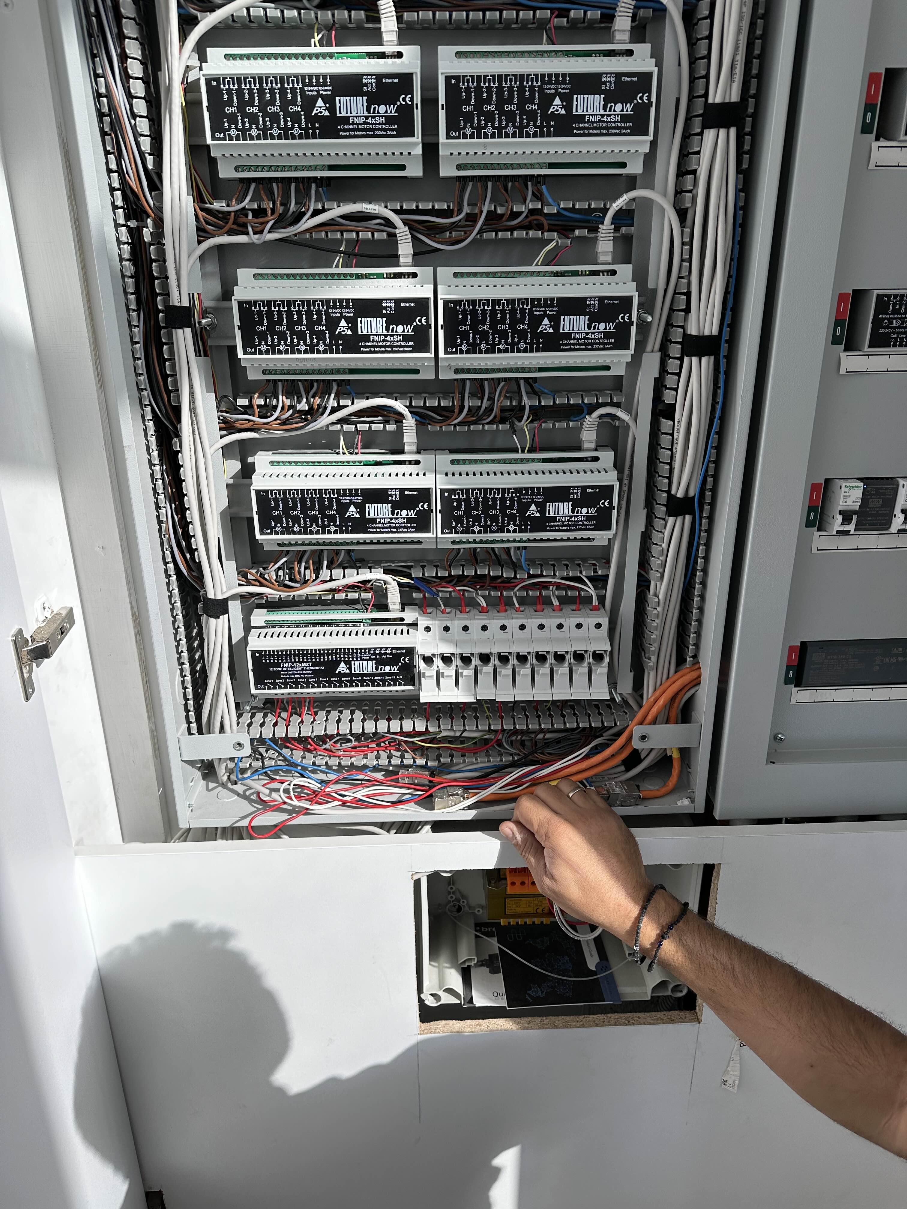 Lighting panel reference