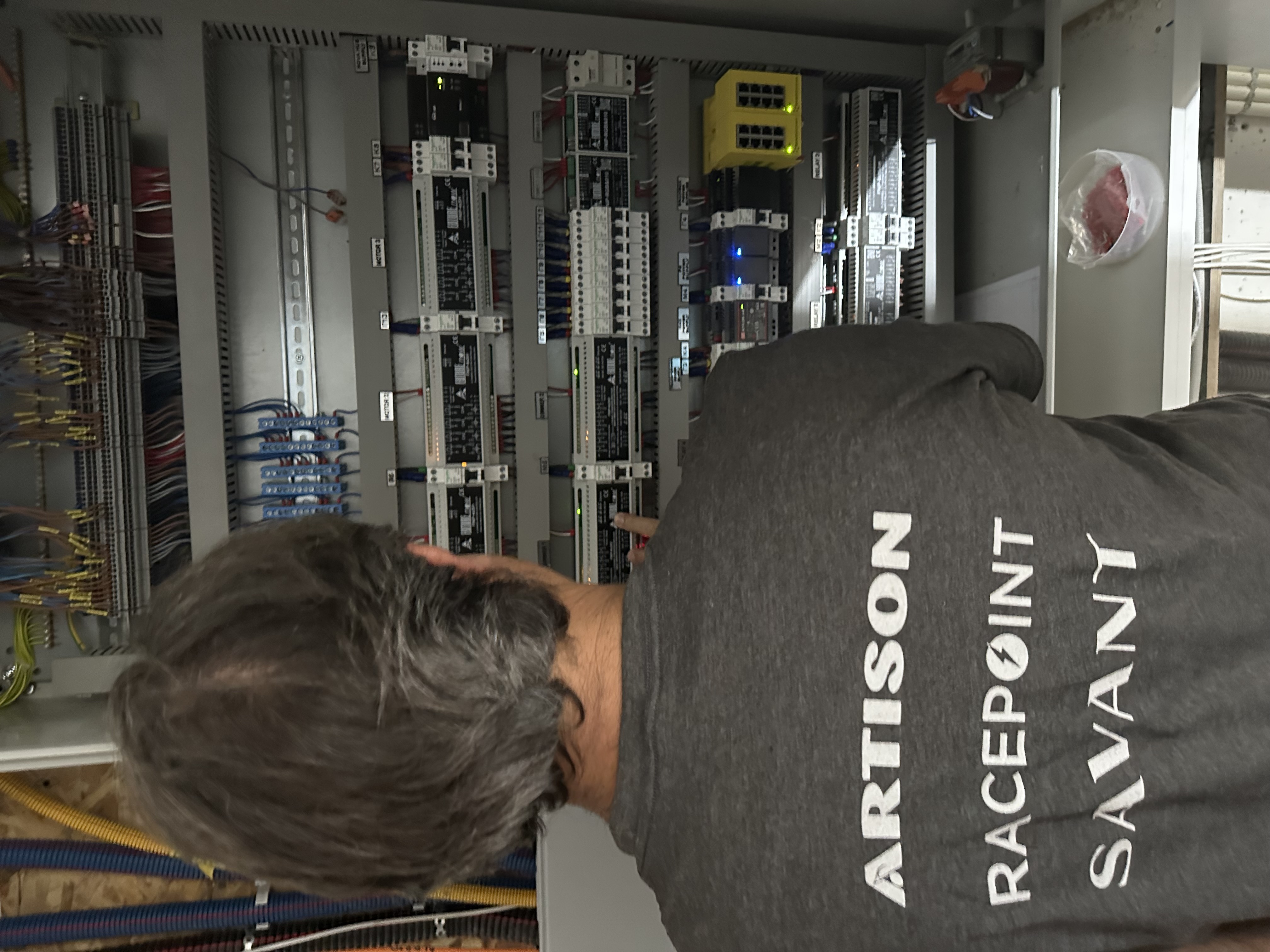 Integrated lighting and infrastructure panel installation